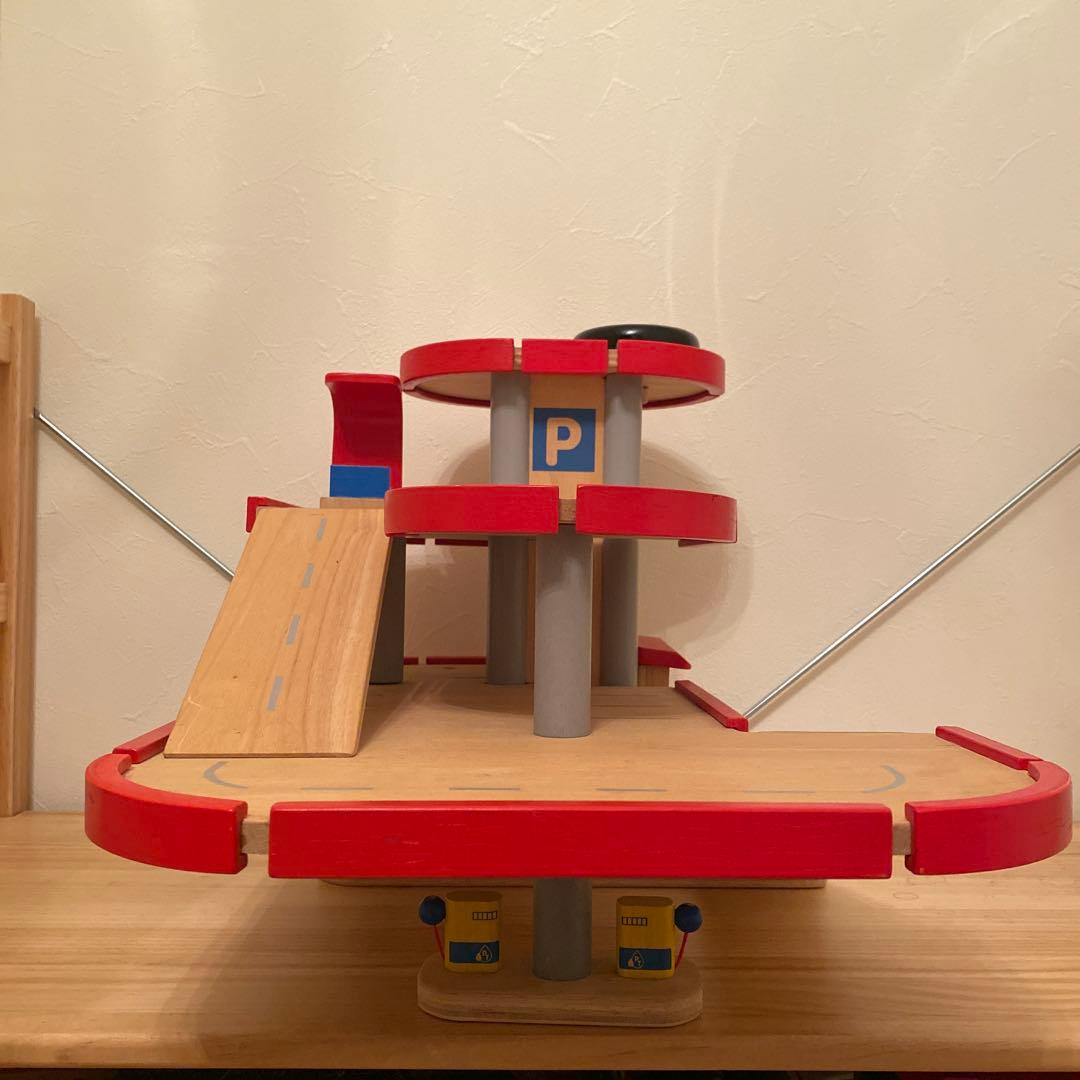 PLANTOYS JAPAN プラントイジャパン パーキングガレージ 木製