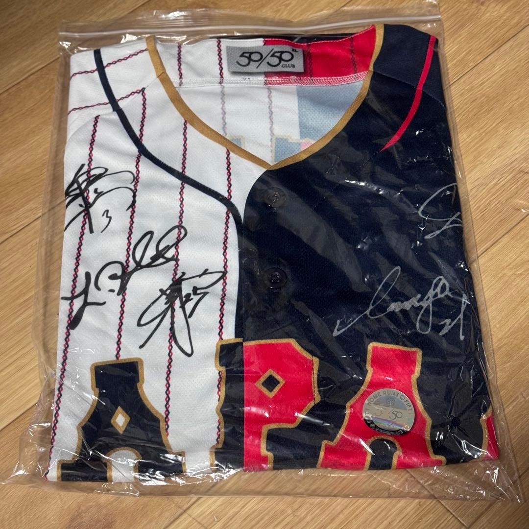 g*5様 非売品 侍ジャパン 大谷翔平 WBC MVP 日本代表サインプリントユ
