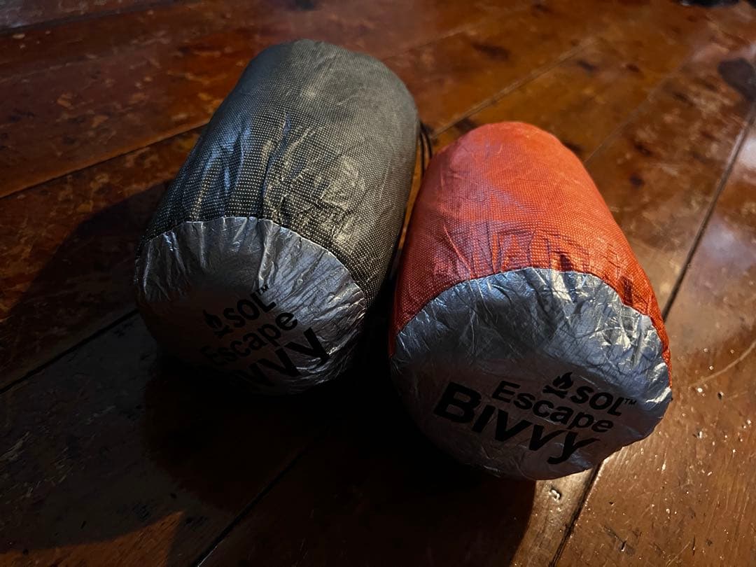 SOL Escape BIVY ビビィ　グリーン、オレンジセット