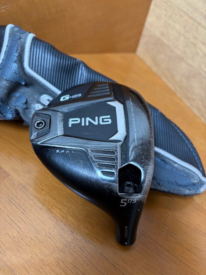 PINGピン G425 MAXフェアウェイウッド 5Wヘッドカバー付き