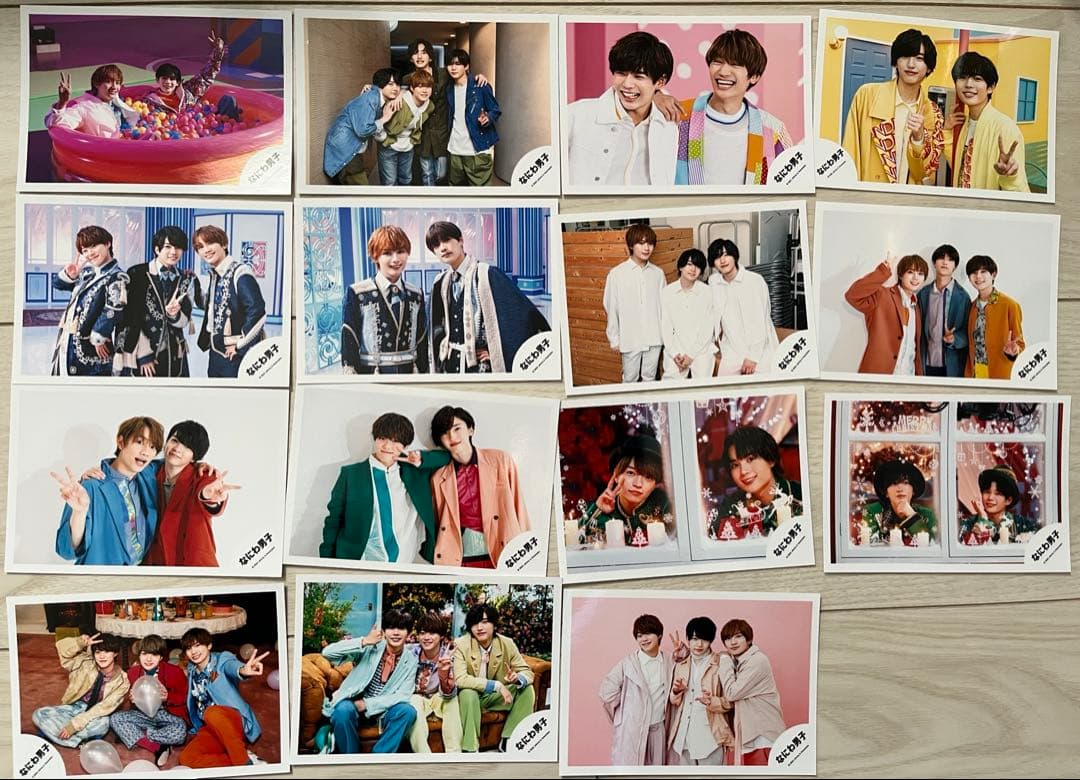なにわ男子　バインダー&写真セット　土日限定