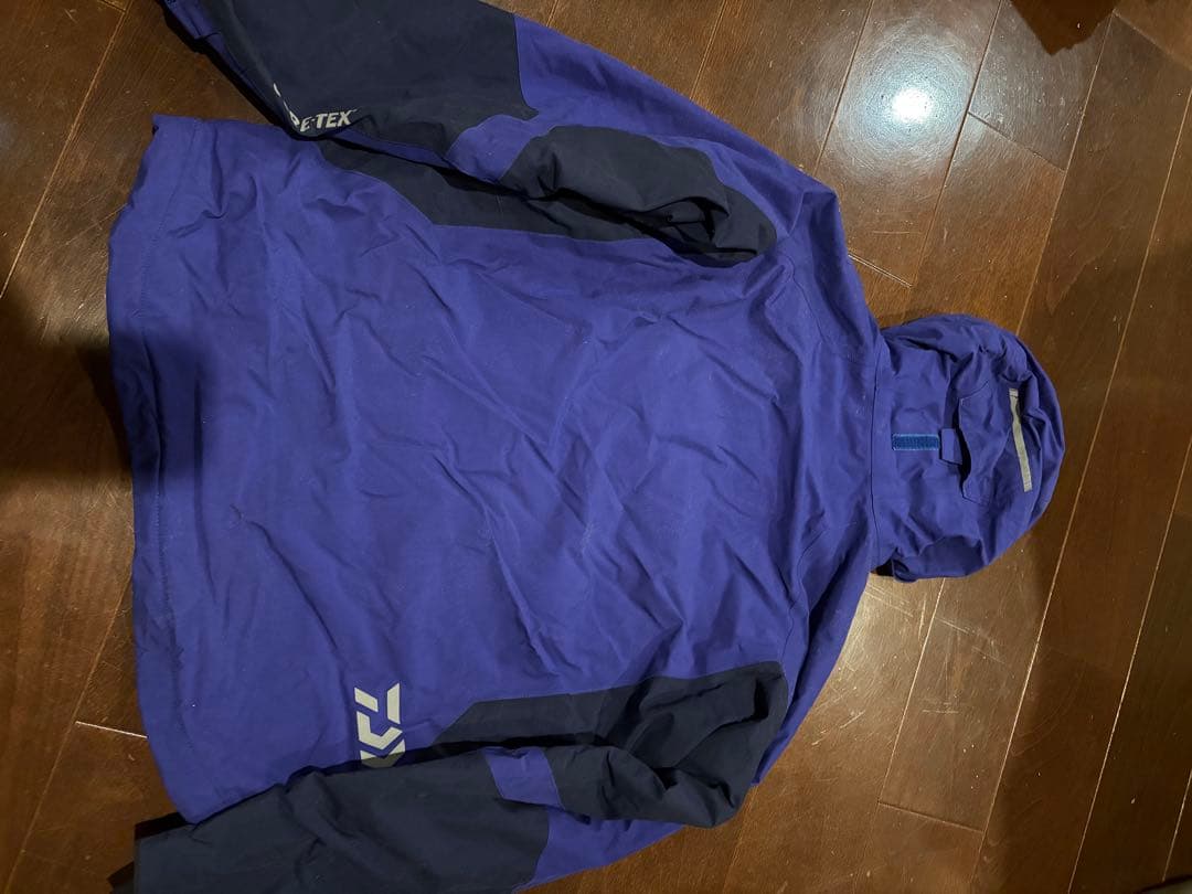 GORE-TEX フード付きジャケット 紫色M
