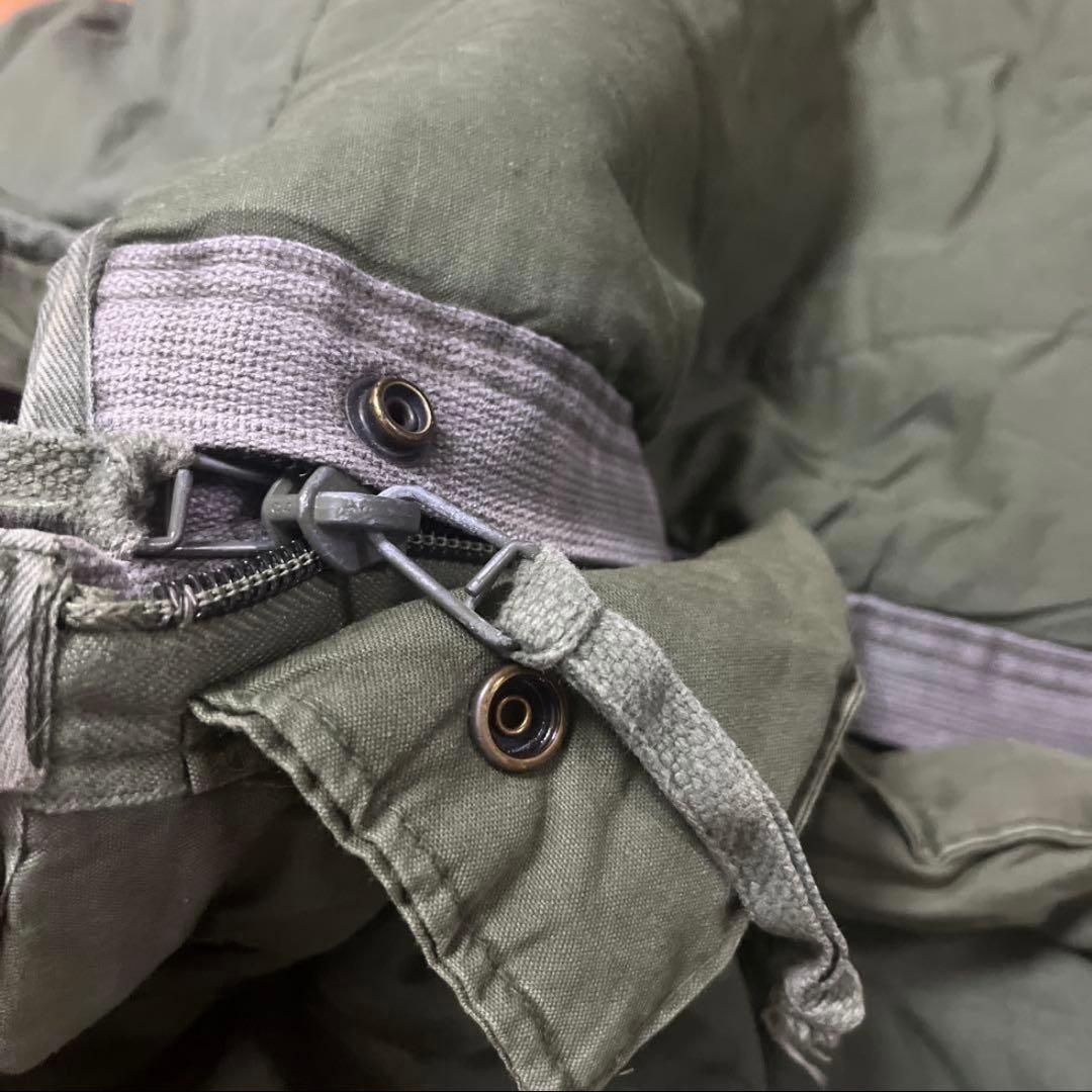 米軍　実物　SLEEPING BAG スリーピングバッグ　ODグリーン　④