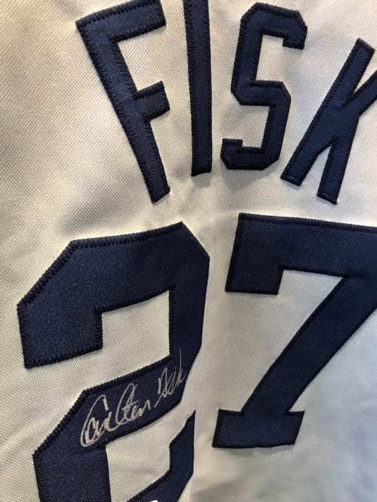 MLB カールトン・フィクス直筆サイン入りユニフォーム