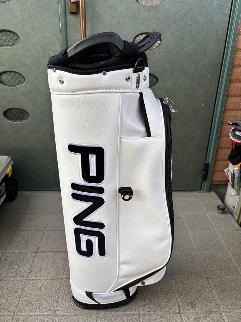 美中古品 PING ピン ワンポケット キャディバッグ CB-P212