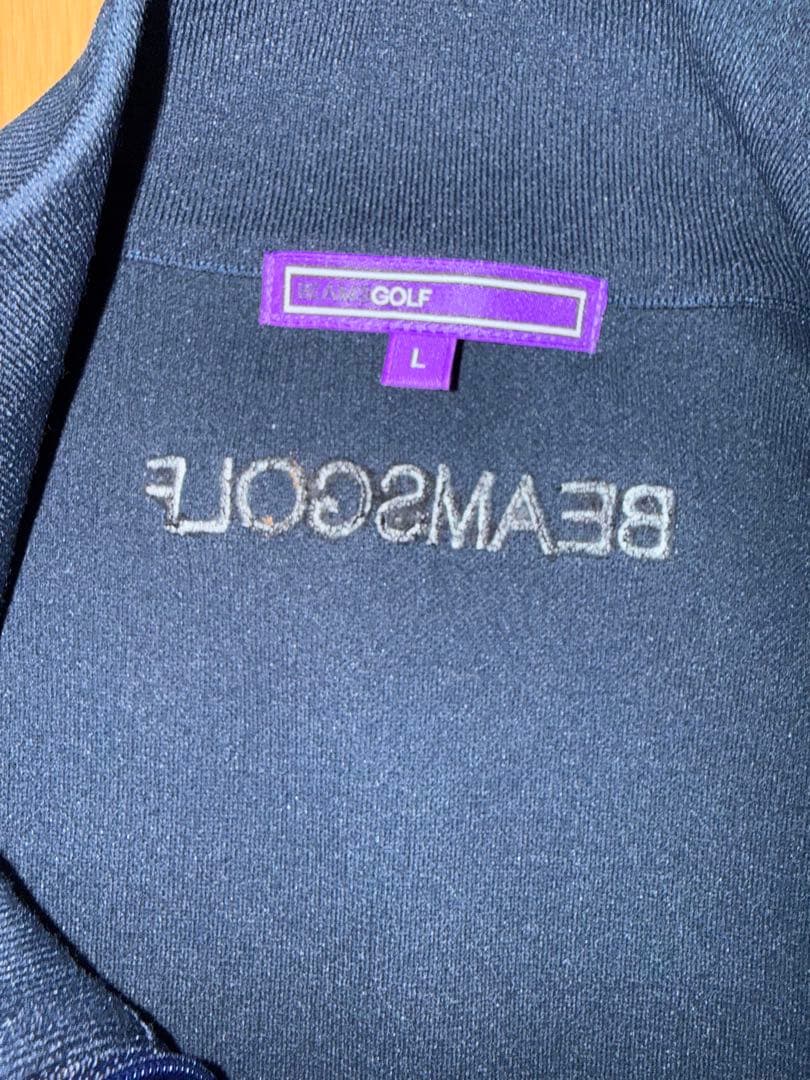 BEAMS GOLF メンズジャケット L ネイビー