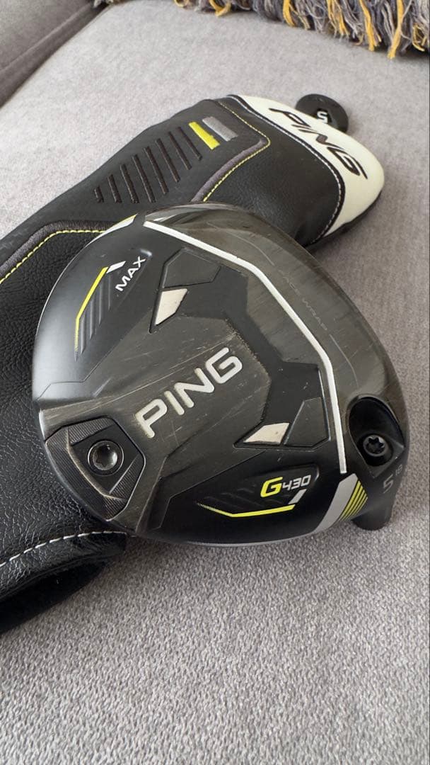 PING G430 MAX 5W ヘッド単体　ヘッドカバー付き
