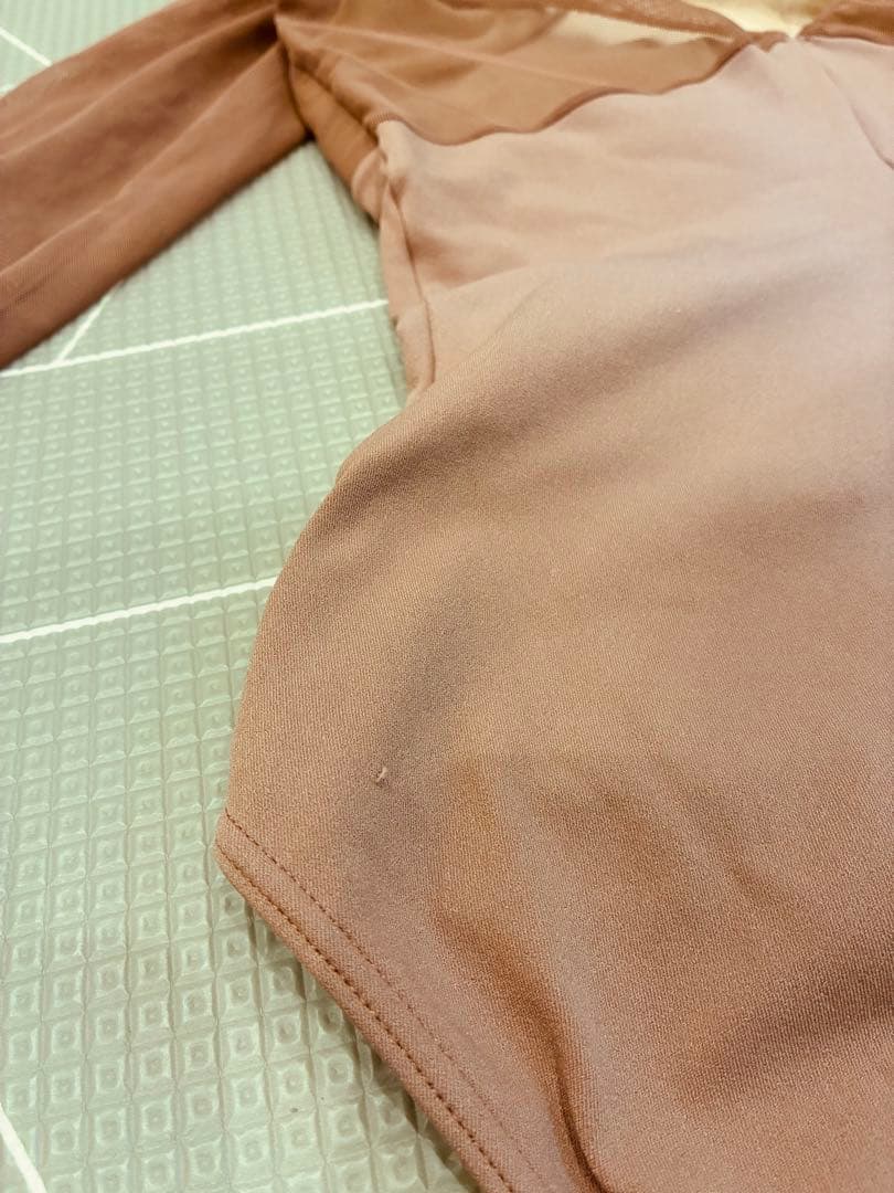 チャコット メッシュ　長袖　レオタード
