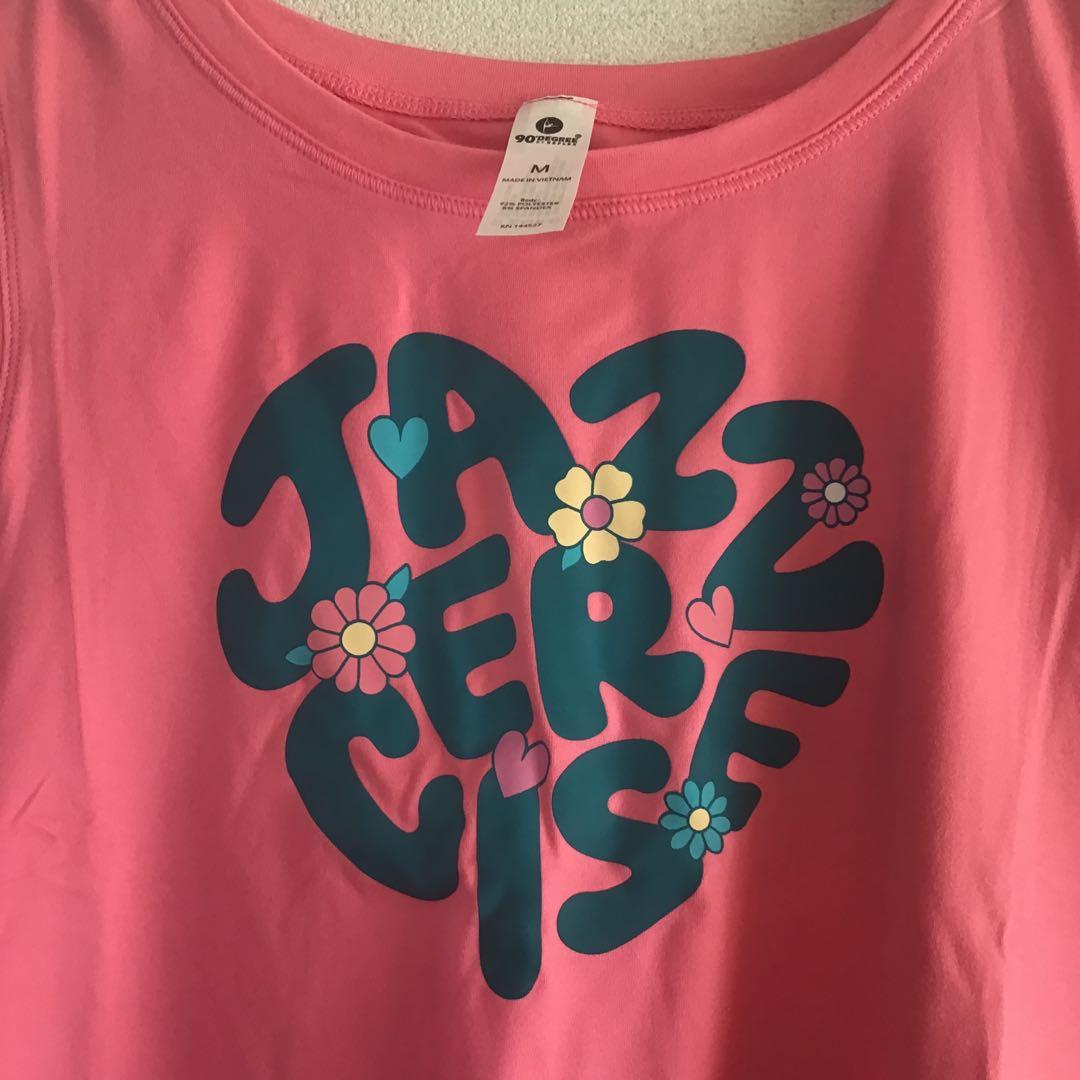 ジャザサイズ　ピンク タンクトップ　Mサイズ