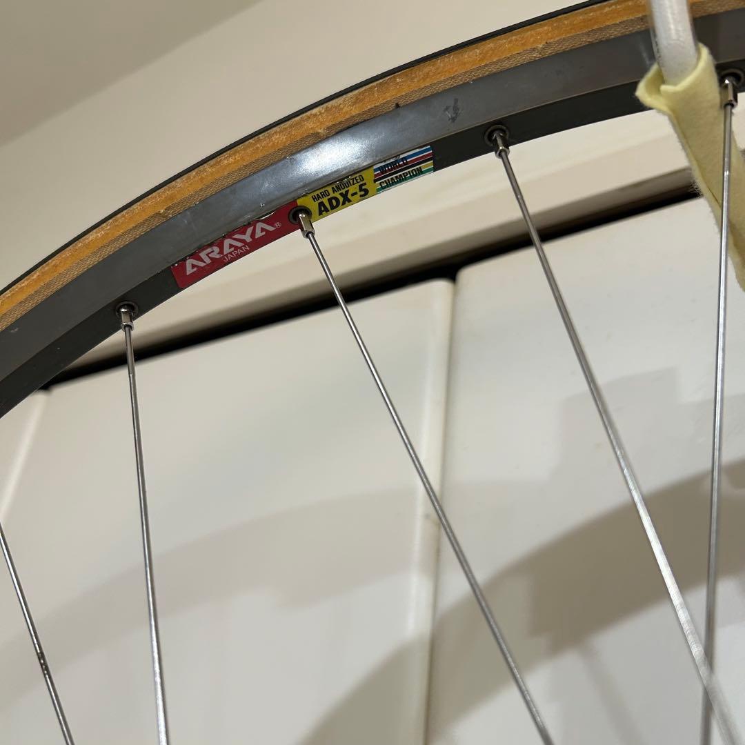 Suntour × ARAYA 32h 前後ホイールセット チューブラー