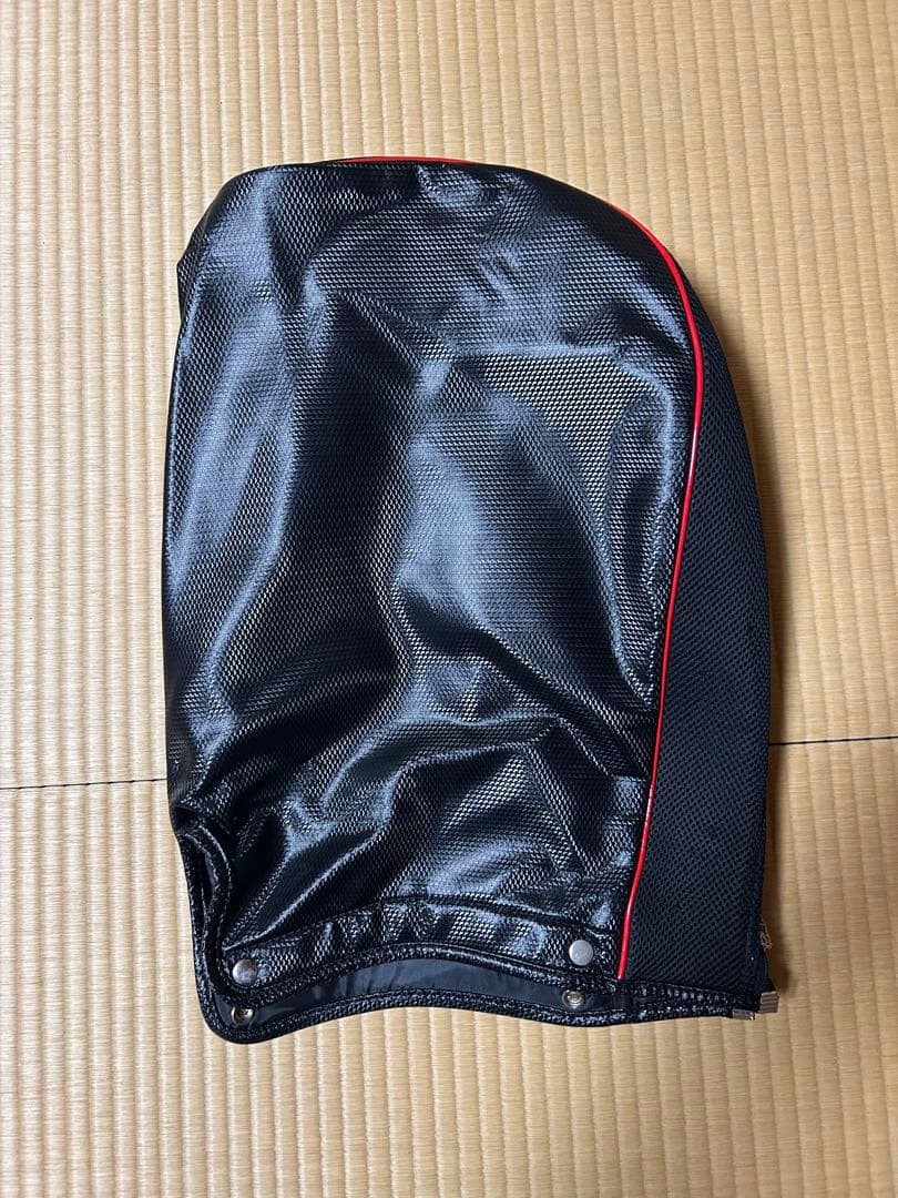 p*a様 le coq sportif キャディバッグ 黒赤