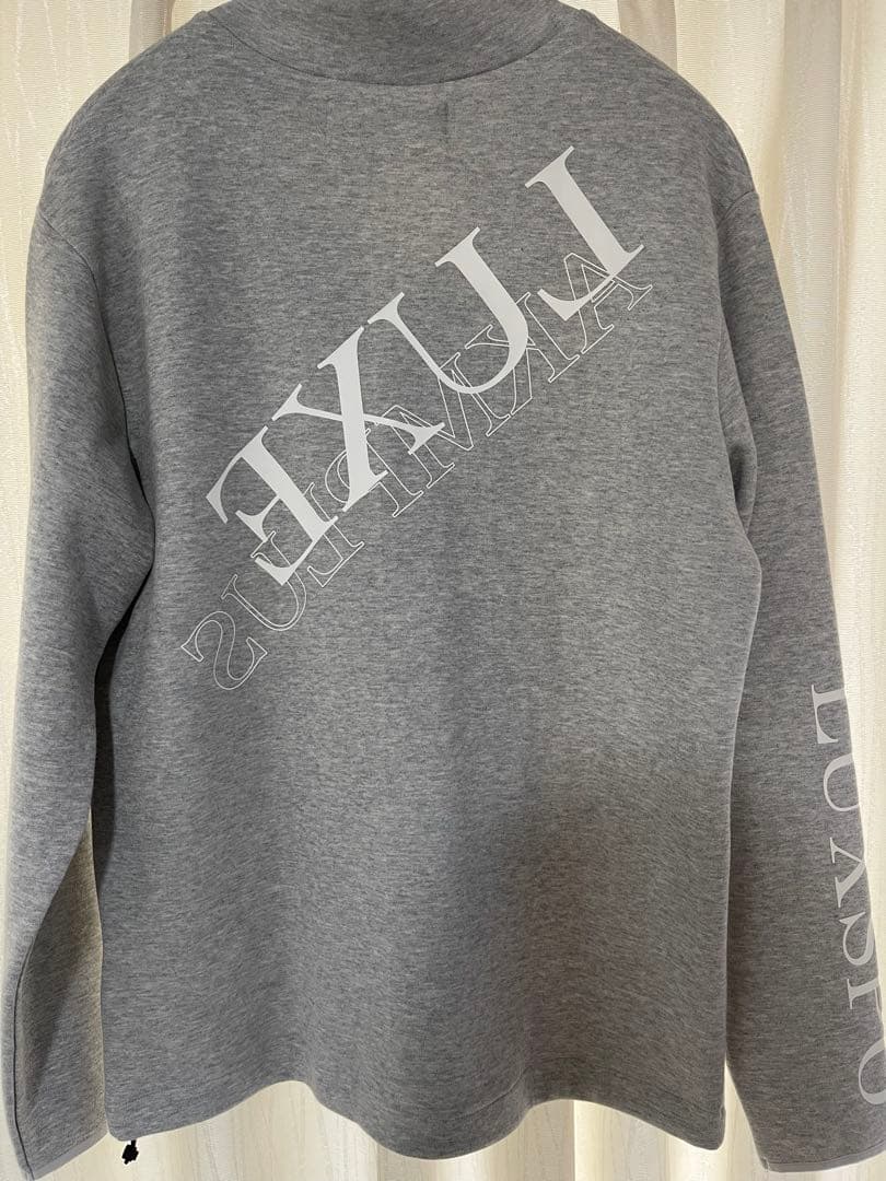 LUXEAKMPLUS ゴルフ スムースロゴトラックジャケット
