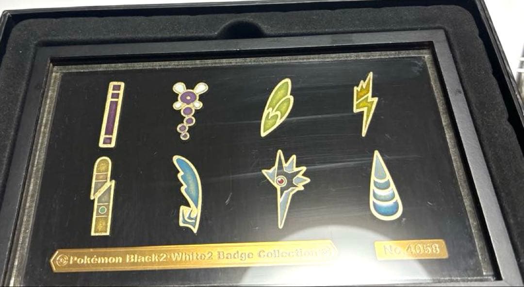 ポケモン B2W2 バッジコレクション　シリアルナンバー付き