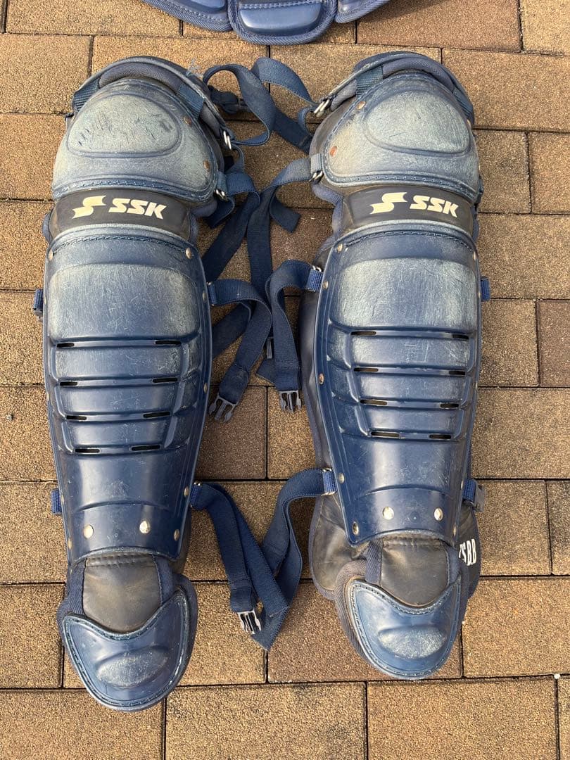 キャッチャー防具 ZETT SSK ネイビー