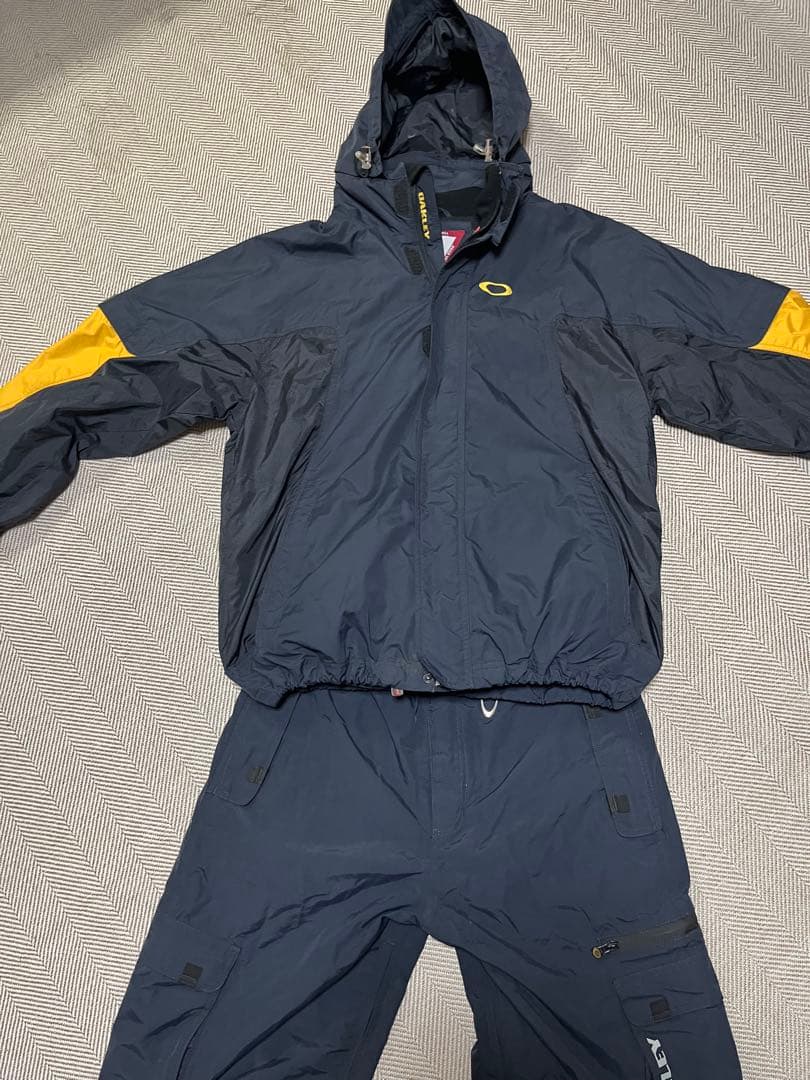 Oakley スノーボードウェアセット ネイビー/イエロー