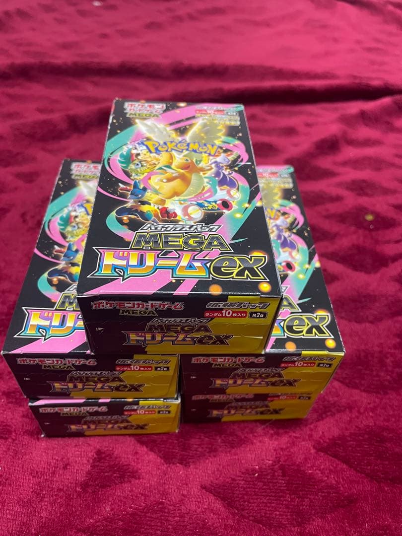ポケモンカード MEGAドリームEX 5ボックスセット