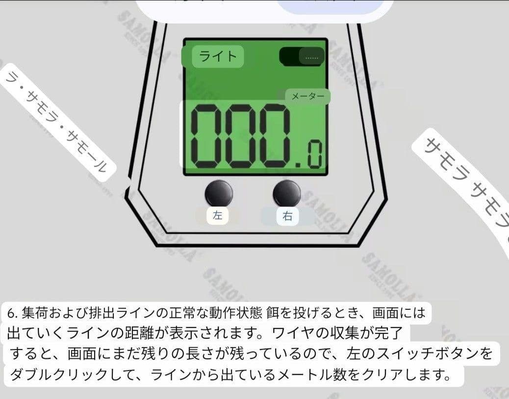 カウンター付きベイトリール　リール　船釣り　係留船　919