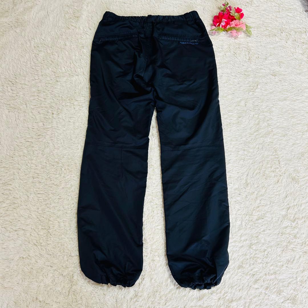 PEARLY GATES 防風防寒メンズナイロンパンツ　ネイビー　Lサイズ