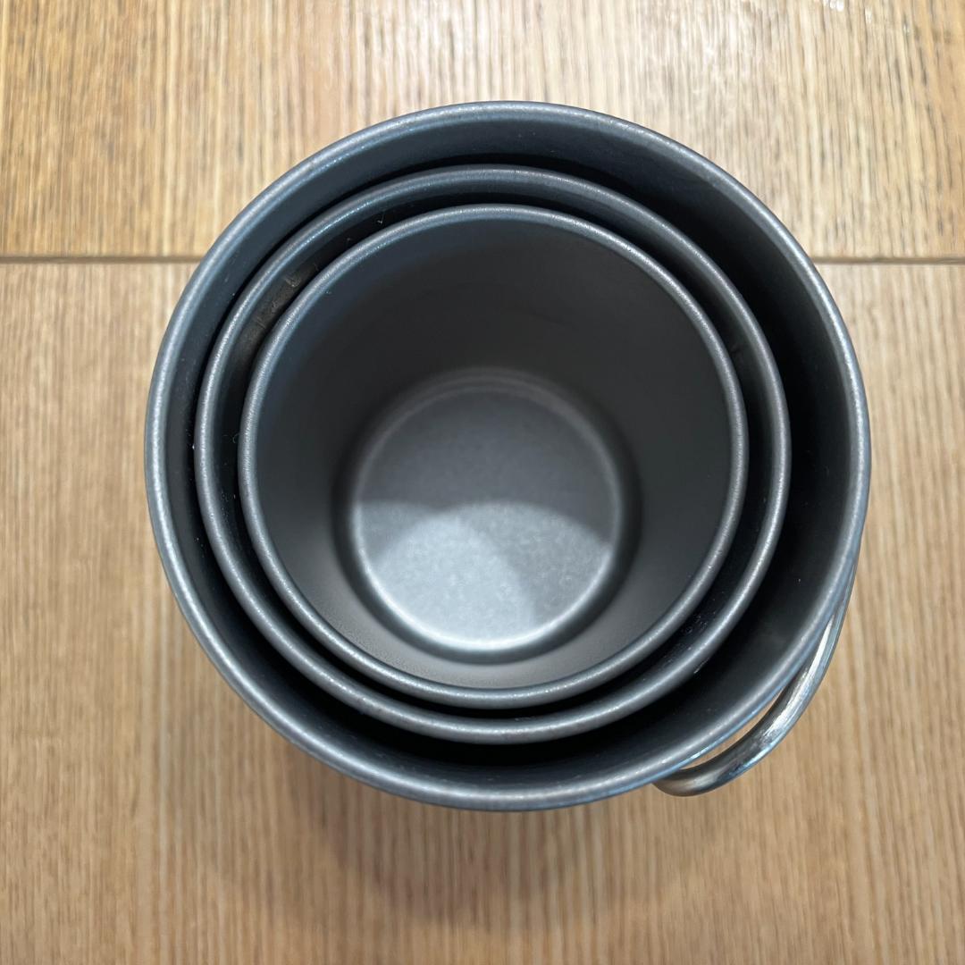スノーピーク チタンマグカップ 450・300・220ml セット