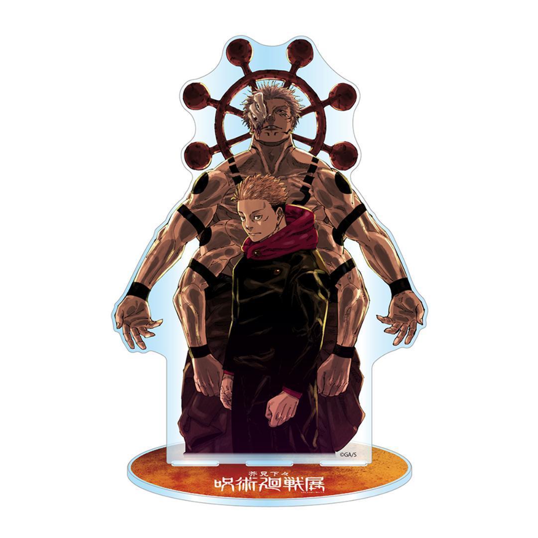 新品未開封 芥見下々展 呪術廻戦展 アクリルMEGAフィギュア キービジュアル