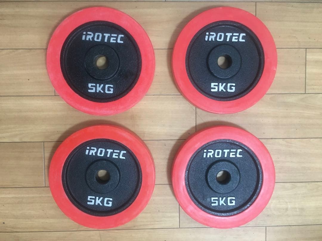 IROTEC アイロテック/Grong プレート5kg x 4枚 計20kg