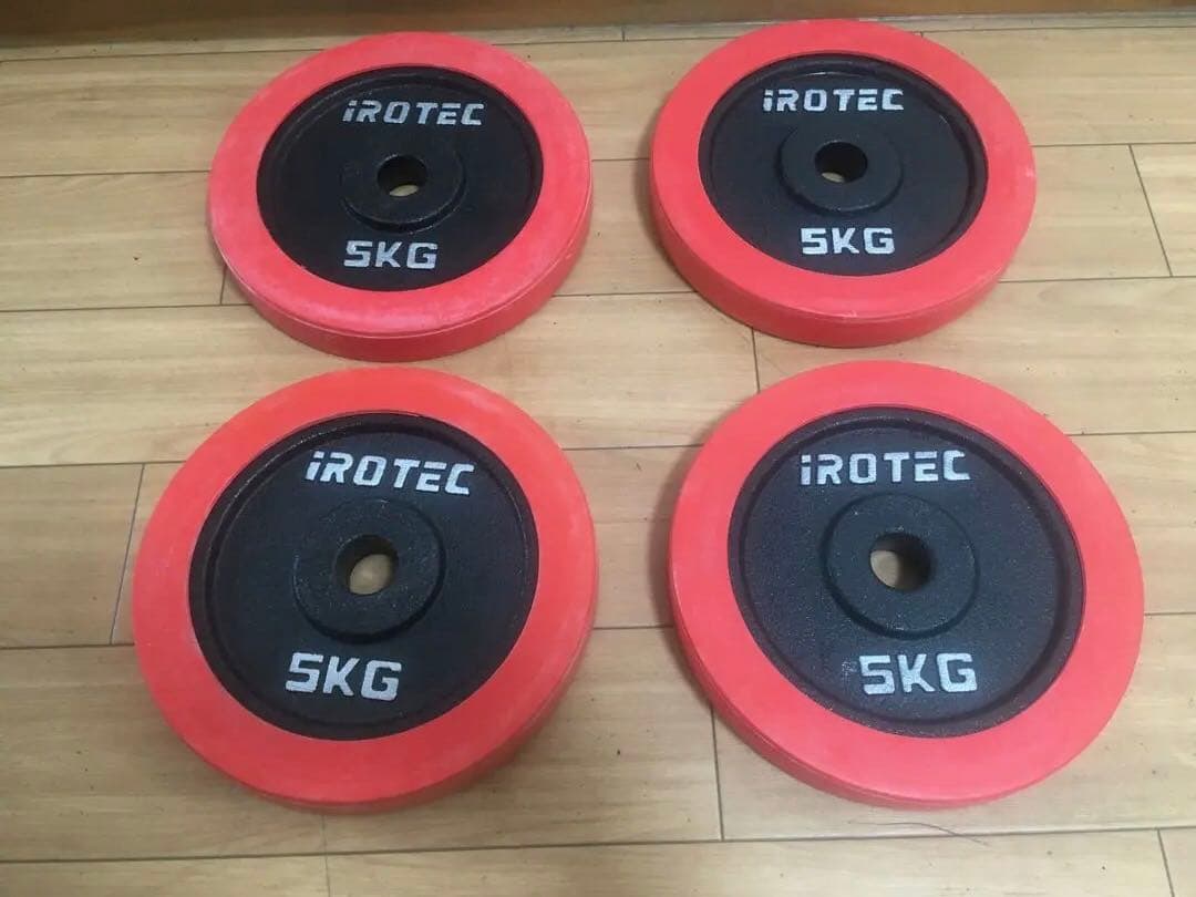IROTEC アイロテック/Grong プレート5kg x 4枚 計20kg
