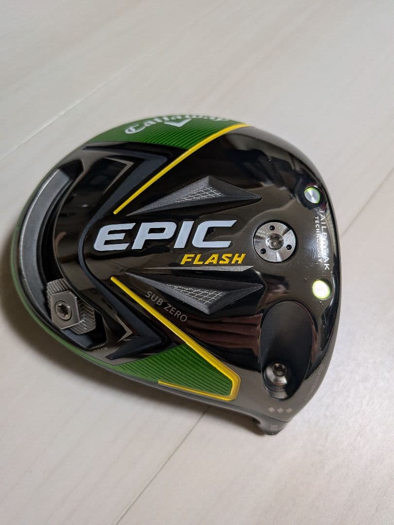 プロ支給品【美品】EPIC FLASHサブゼロ　◆◆◆TCF【9.0】ヘッドのみ