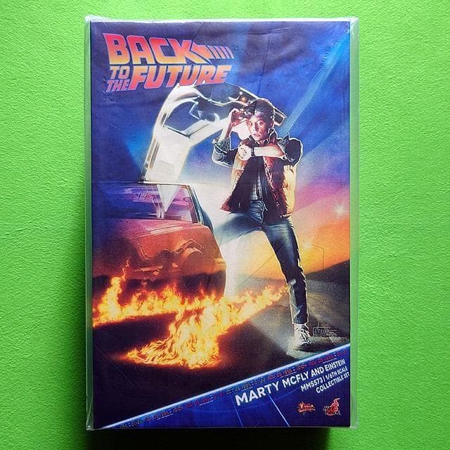 未開封 マーティ＆アインシュタイン　バック・トゥ・ザ・フューチャー　ホットトイズ