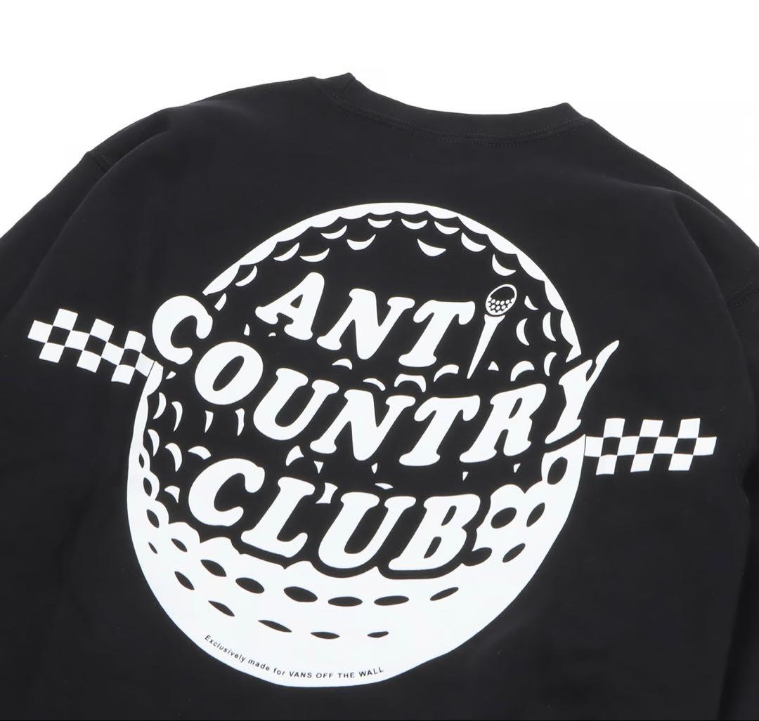 VANS x ANTi COUNTRY CLUB TOKYO トレーナー新品