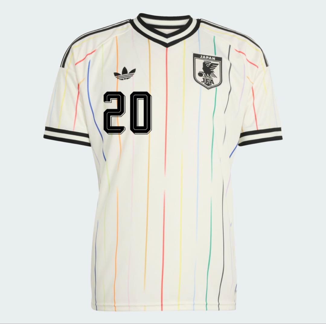 【新品】久保建英 サッカー日本代表 アウェイ 半袖 レプリカユニフォーム L