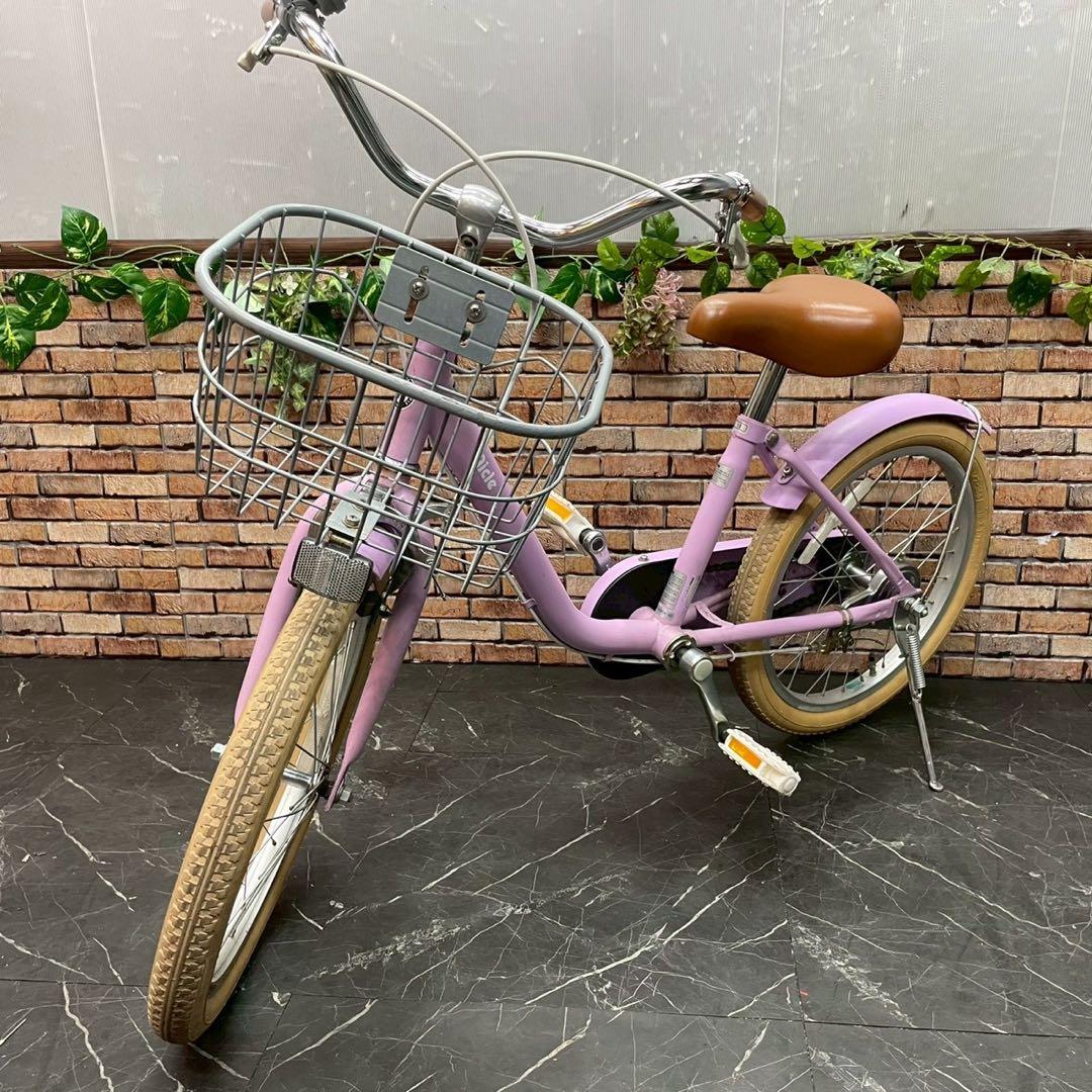 【112】子供用自転車 子供車 Aicle ピンク 18インチ シングル