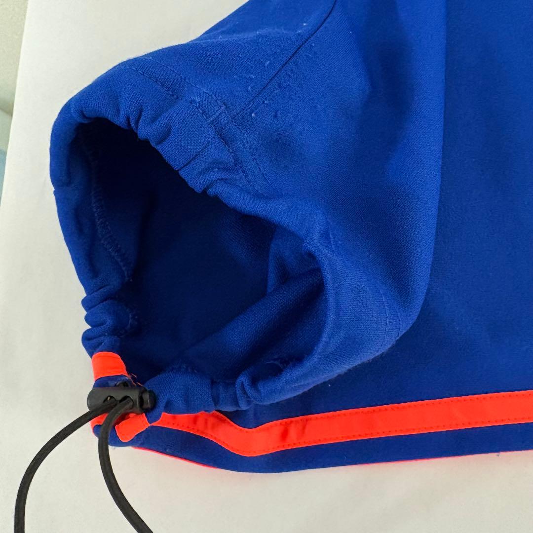 アディダスadidas ジャージ　上下　メンズ　Sサイズ　ブルー　オレンジ
