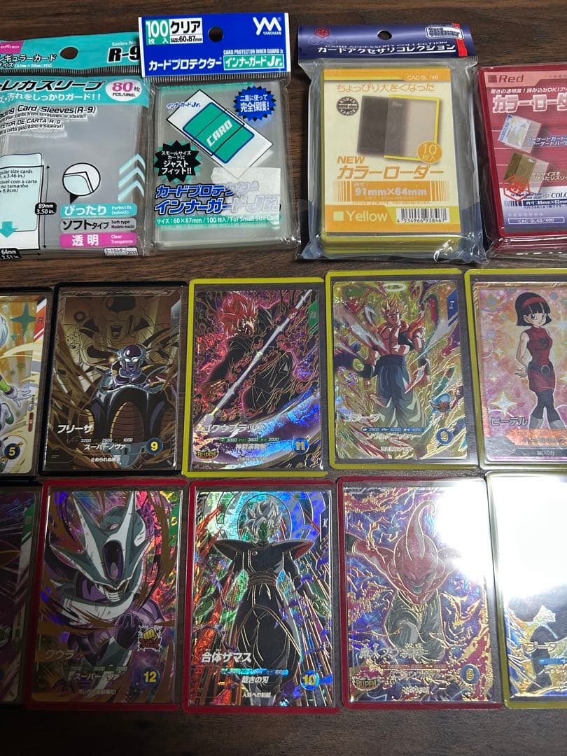 ドラゴンボールスーパーダイバーズ カード カラーローダー スリーブ まとめ売り