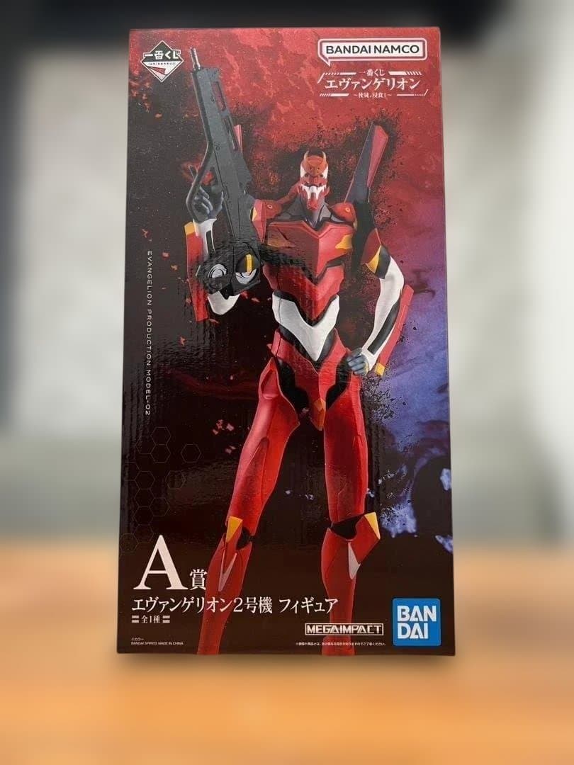 新品未開封 エヴァンゲリオン 一番くじ 二号機 新2号機α アスカ