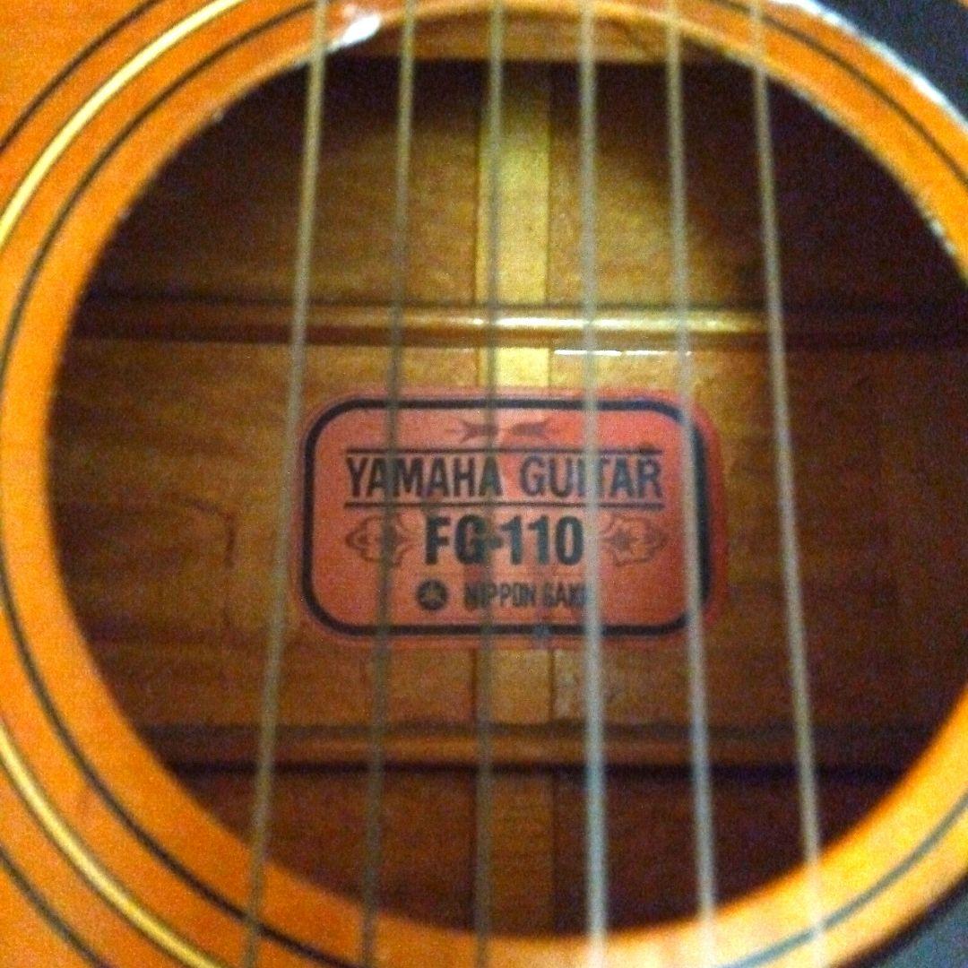激鳴り本日売切‼早い者勝ち！ジャパンビンテージYAMAHA FG-110赤ラベル
