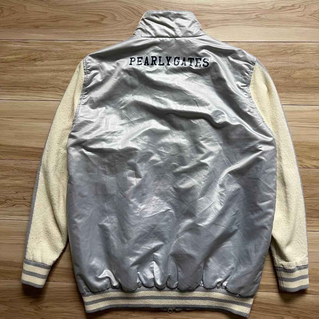 PEARLY GATES パーリーゲイツ　中綿入り　切り替え　ジャケット　ニット