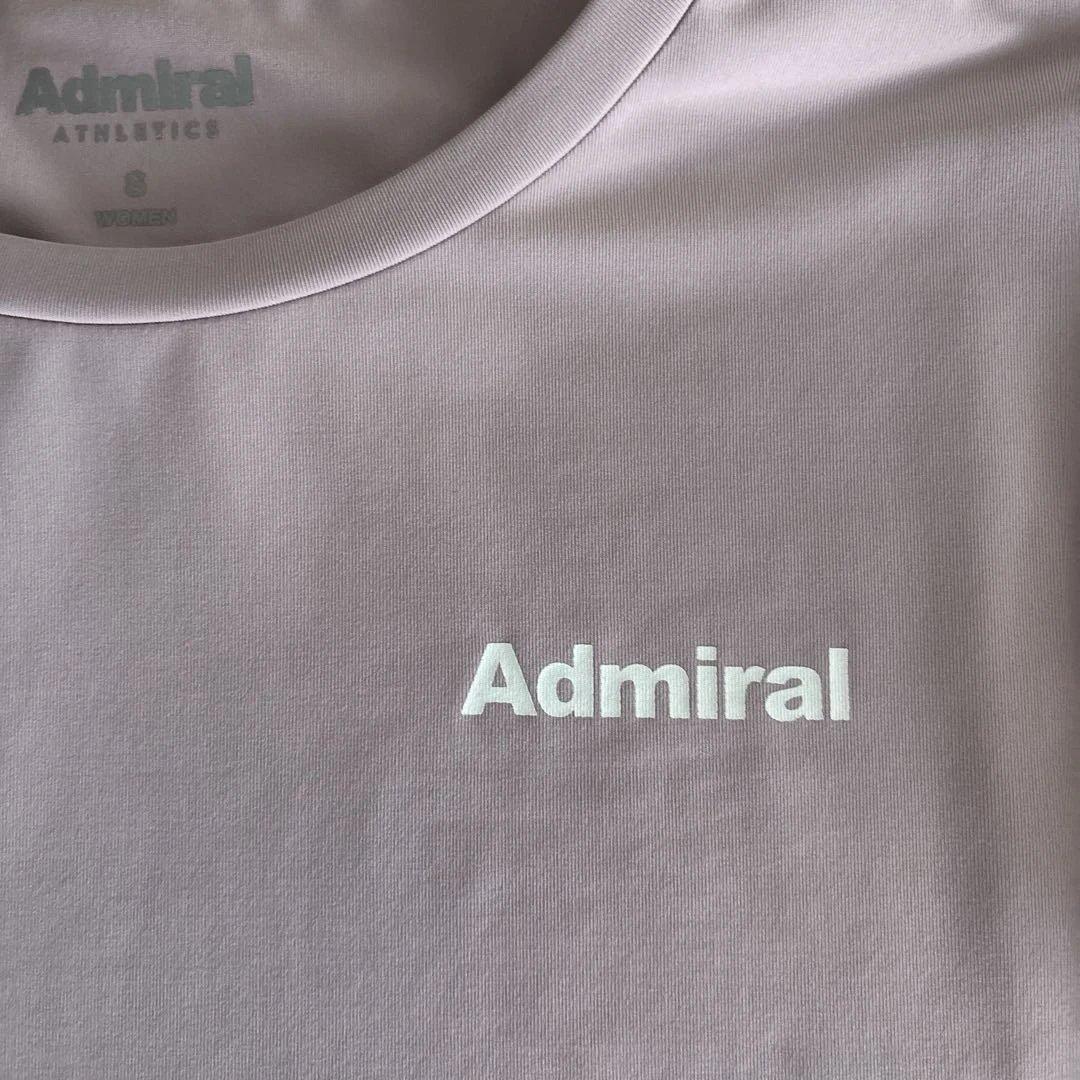 Admiral 薄いピンク 長袖Tシャツ