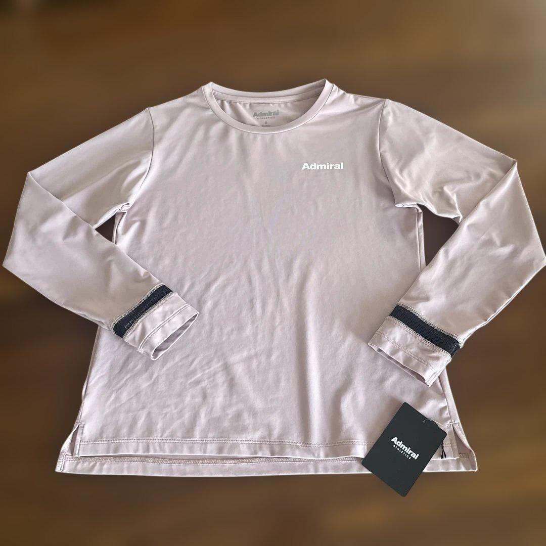 Admiral 薄いピンク 長袖Tシャツ