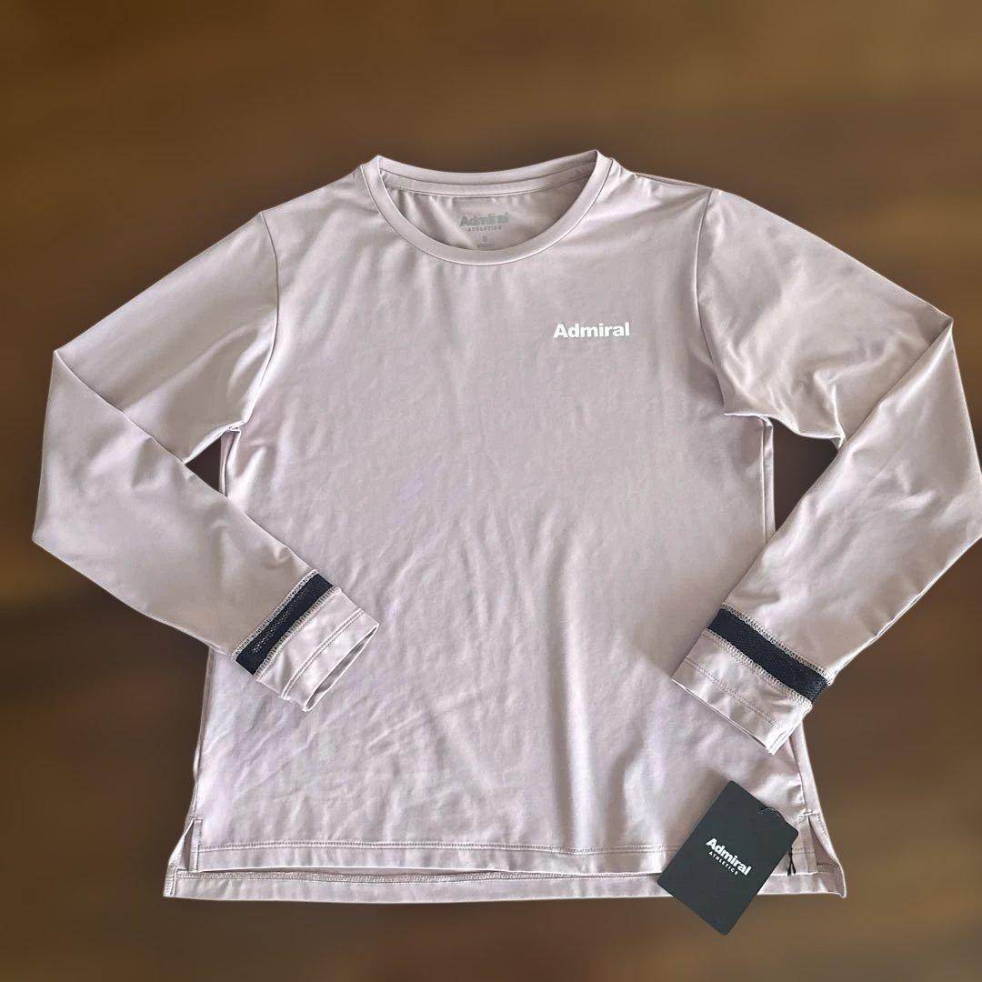 Admiral 薄いピンク 長袖Tシャツ