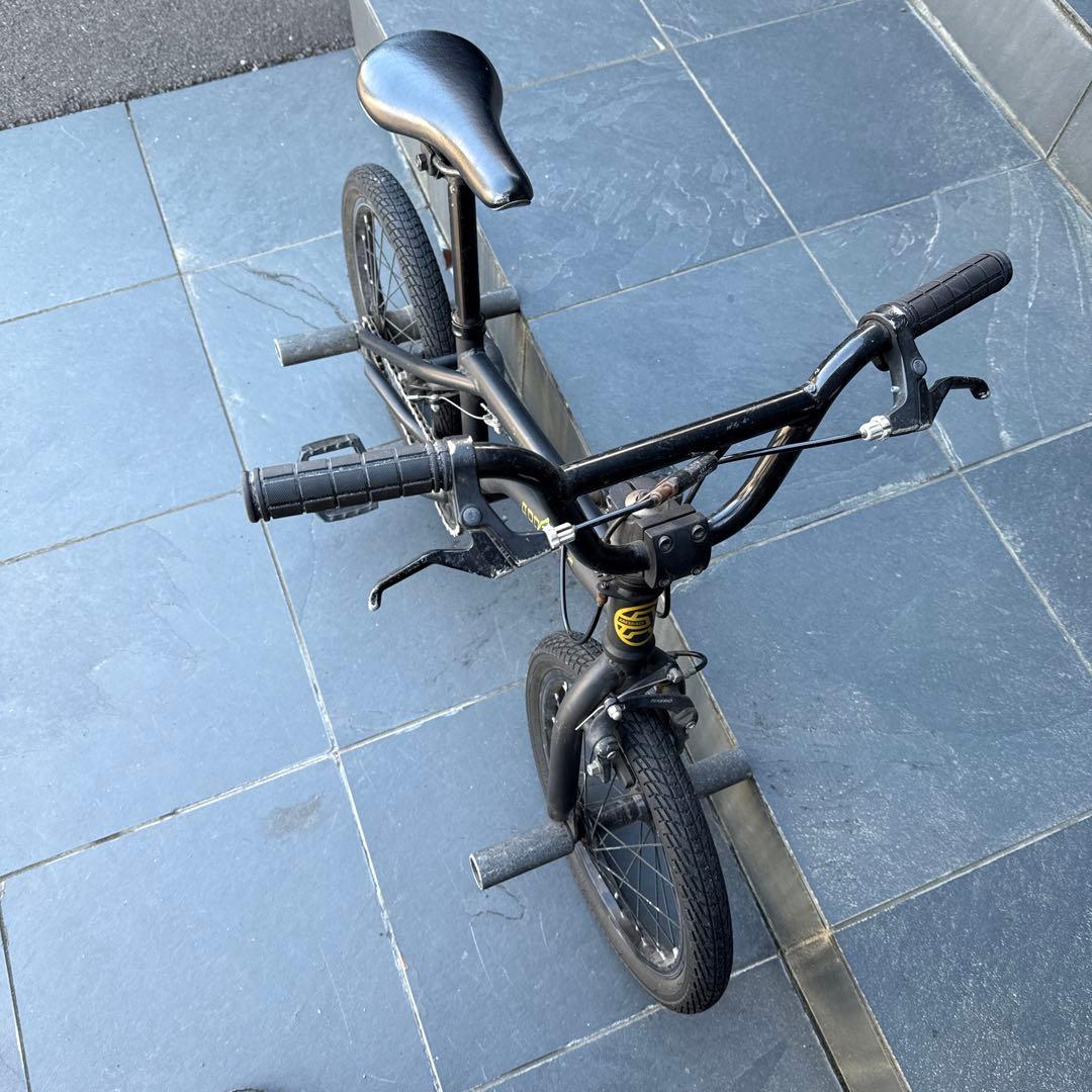 STN BMX自転車 ブラック AREBIKE
