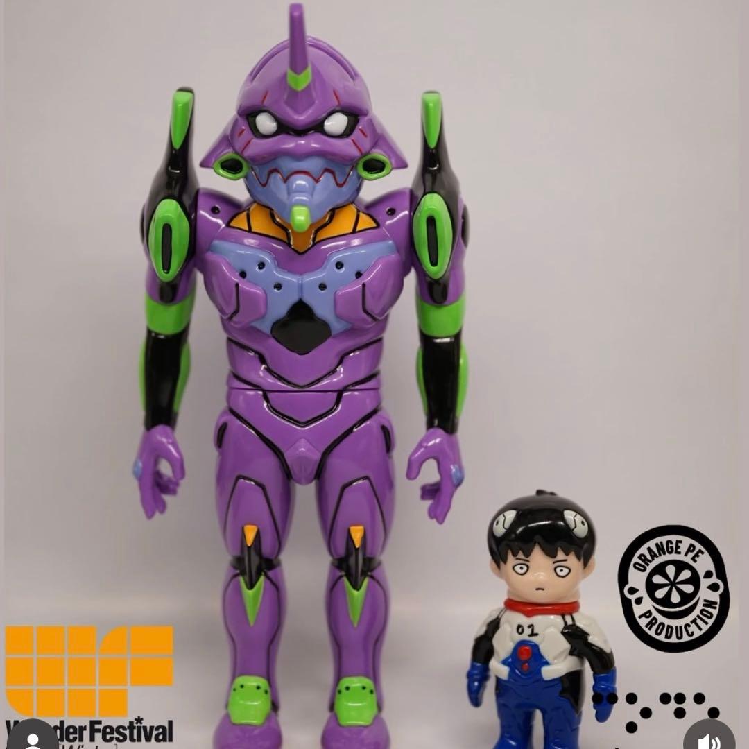 codecorner エヴァンゲリオン　ソフビ　初号機 碇シンジ セット