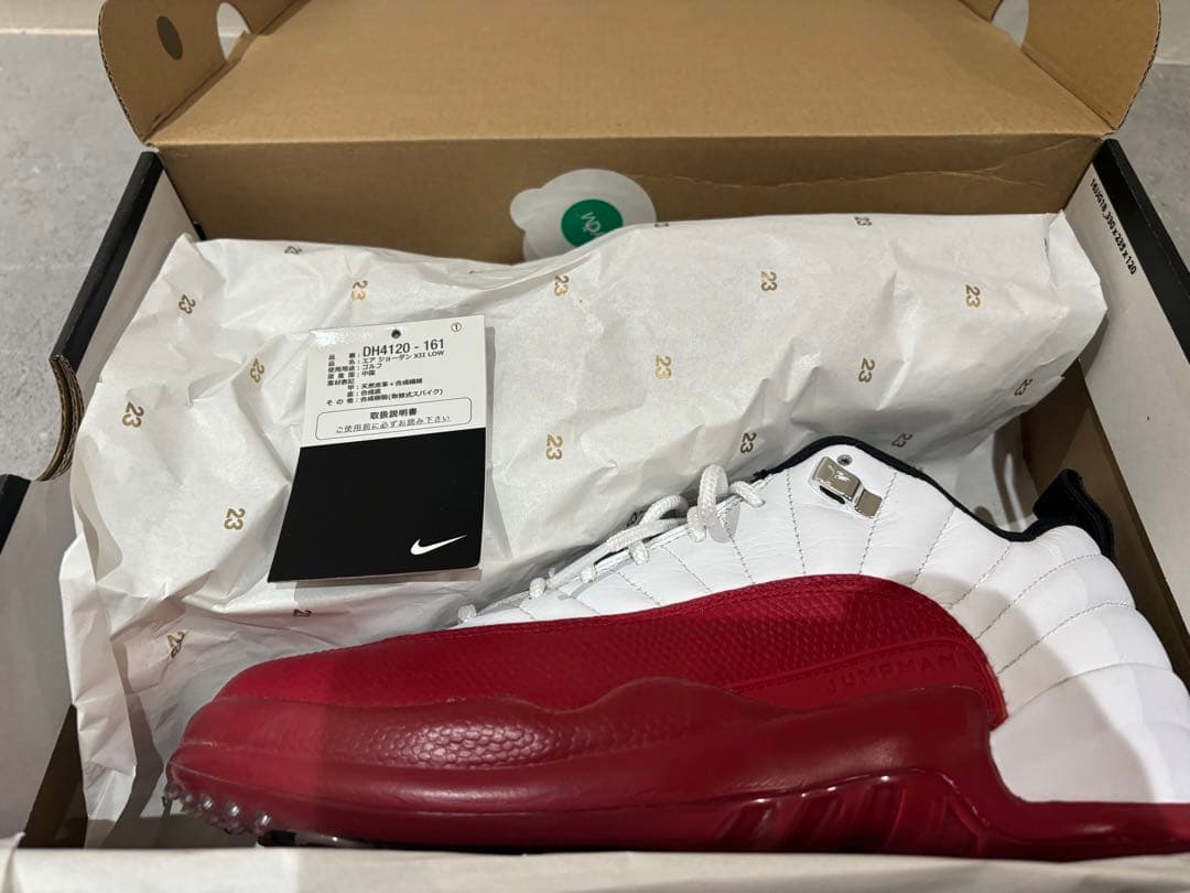 NIKE AIRJORDAN XII LOW 9 27cm ゴルフシューズ