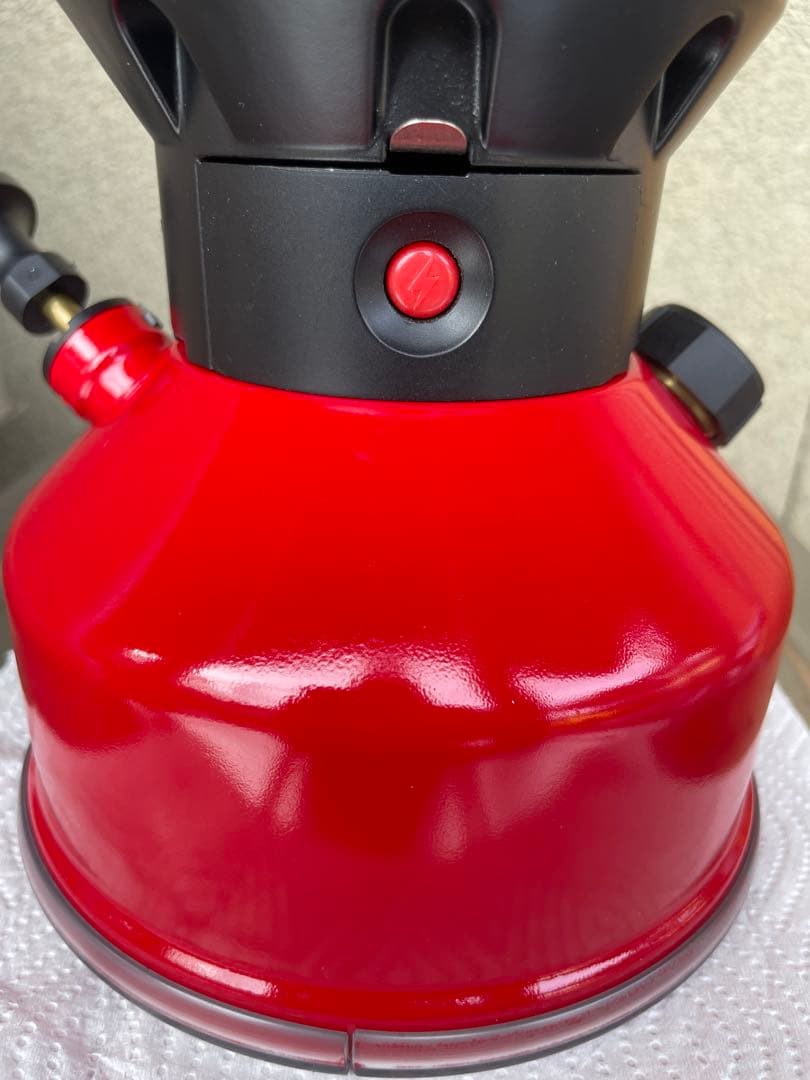 コールマン　ランタン　ノーススター　カスタマイズ　RED
