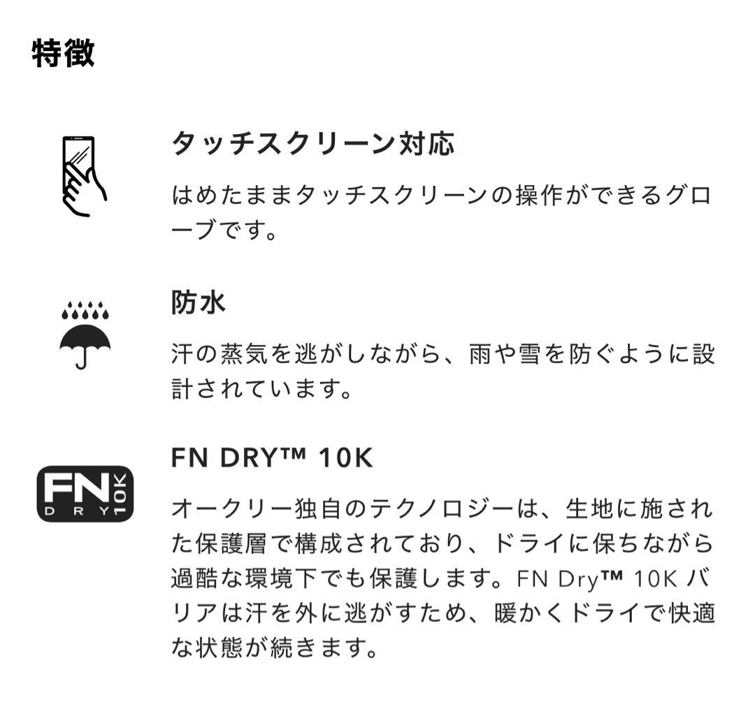 OAKLEY Powder Ridge Mittens オークリーミトングローブ