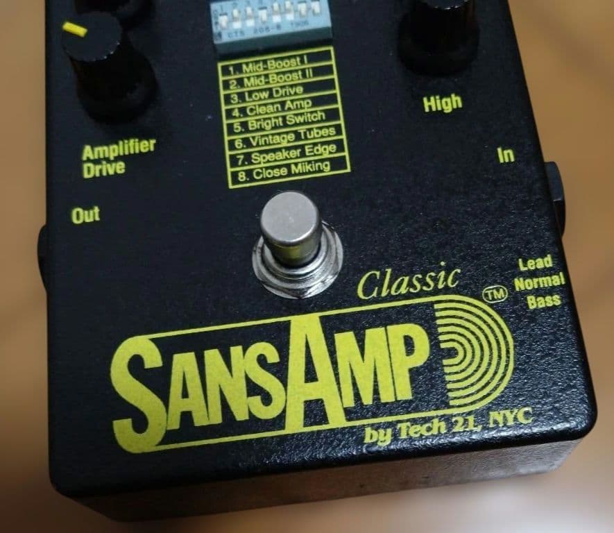ジャンク Tech 21 SansAmp Classic サンズアンプ