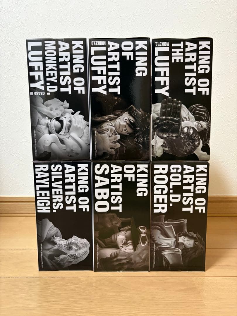 【未開封】KING OF ARTIST ワンピース 6体セット