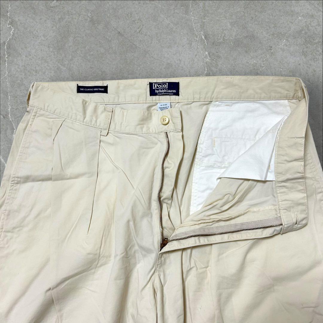 【ポロバイラルフローレン】38×34(L)メンズ　ゴルフパンツ　ゆったりめ