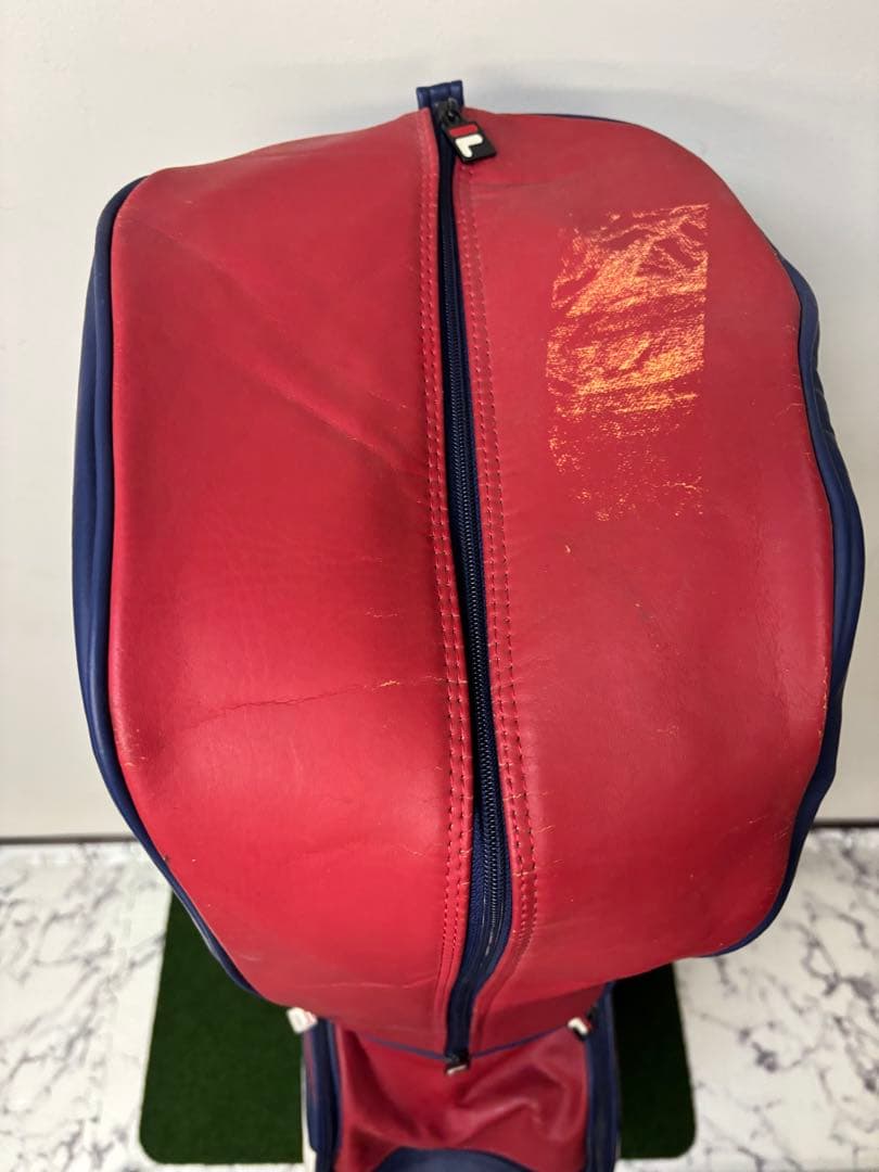 FILA GOLF（フィラゴルフ） キャディバッグ トリコロールカラー