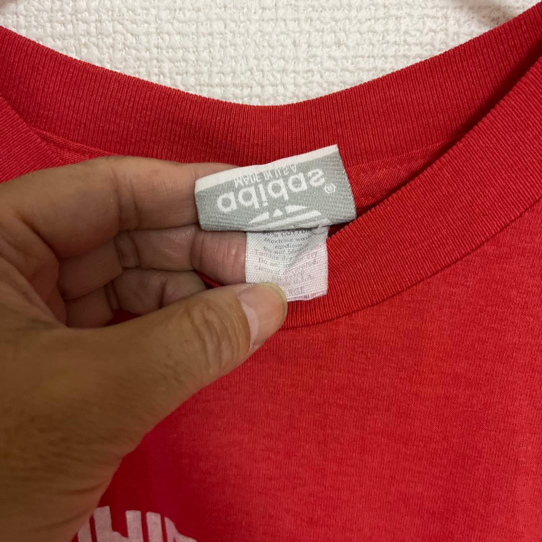 adidasオハイオ州立大学 バスケットボール Tシャツ 赤　　極上品