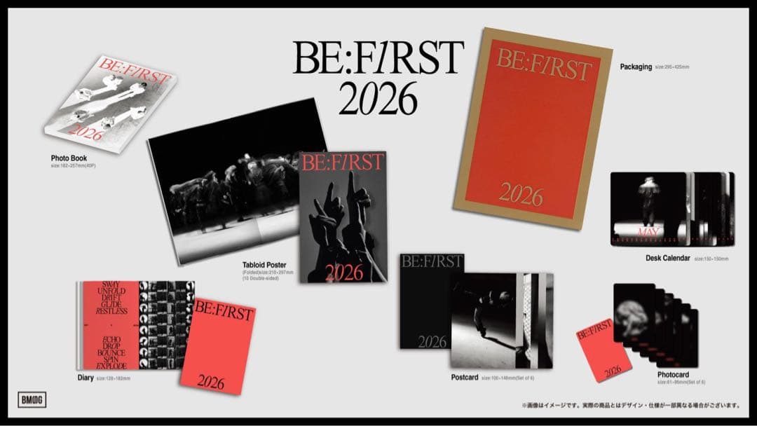 BE:FIRST Moment Box 2026 フルセット